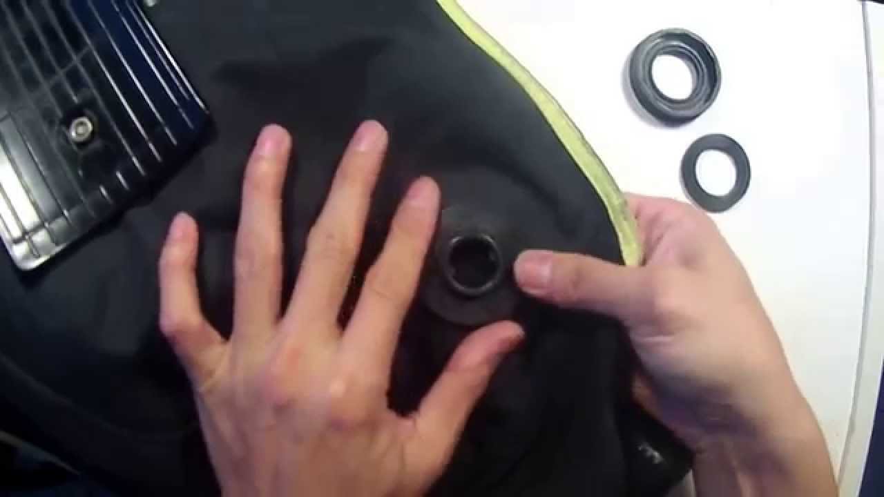 Installing new bladder male assembly