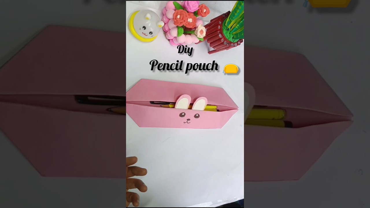 diy pepar pencil pouch 👝❤️ 