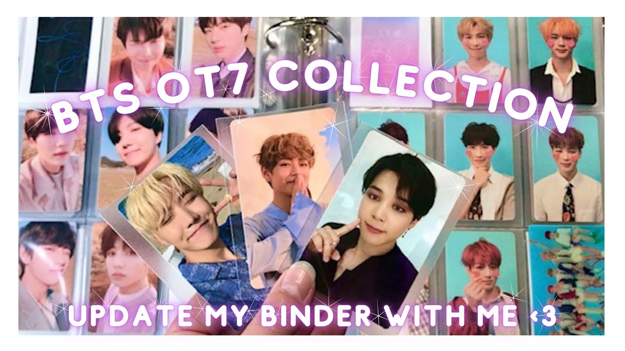 BTS OT7 Photocard Collection (Update my binder with me #8)