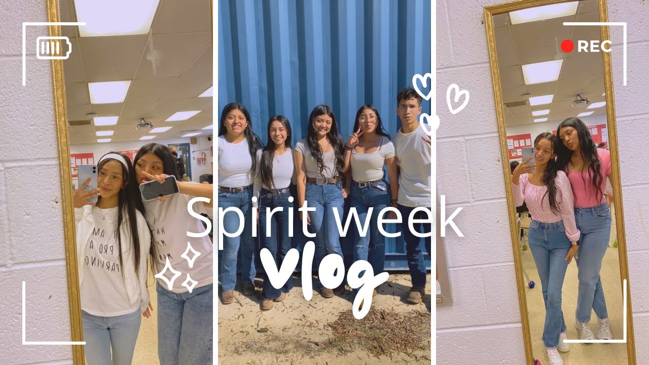 Spirit week 2024 vlog! || junior year