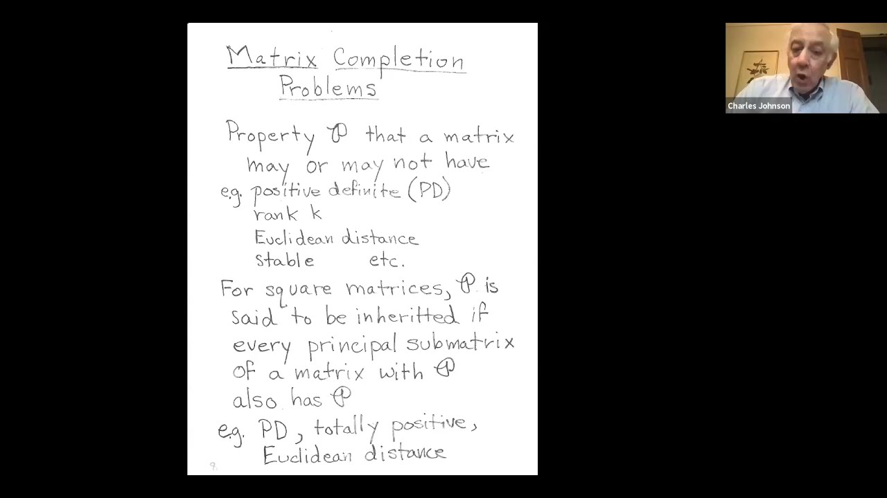 Distance Matrix Completions