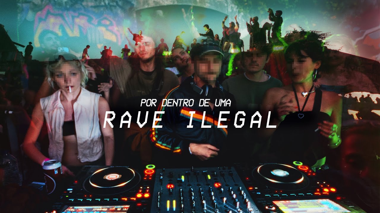 Por dentro de uma RAVE ILEGAL 🔊