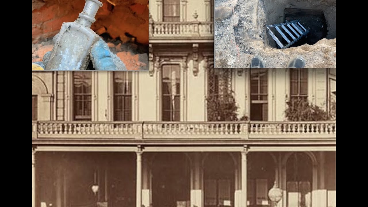 CIVIL WAR ERA Antique Bottles DUG Behind OLD WEST HOTEL