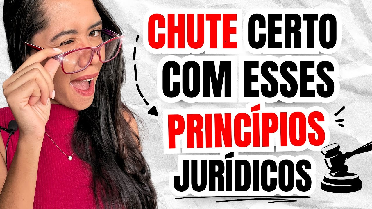 Como CHUTAR NA OAB com princípios do Direito | INCRÍVEL!