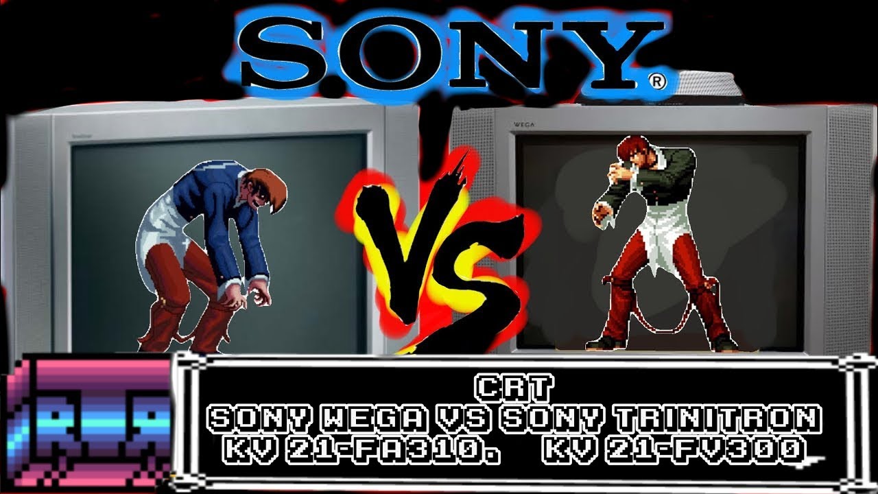 Comparativa Sony Trinitron vs Sony WEGA / kv21-Fv300  kv21-FA310 #RTR 007