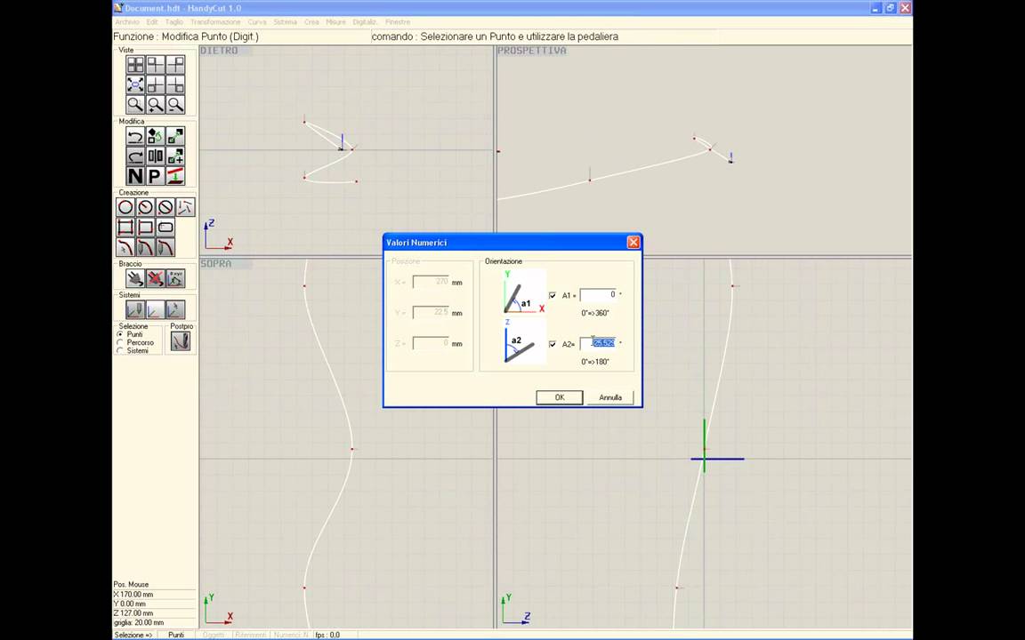 Eurocad - Modifica delle normali con HandyCut