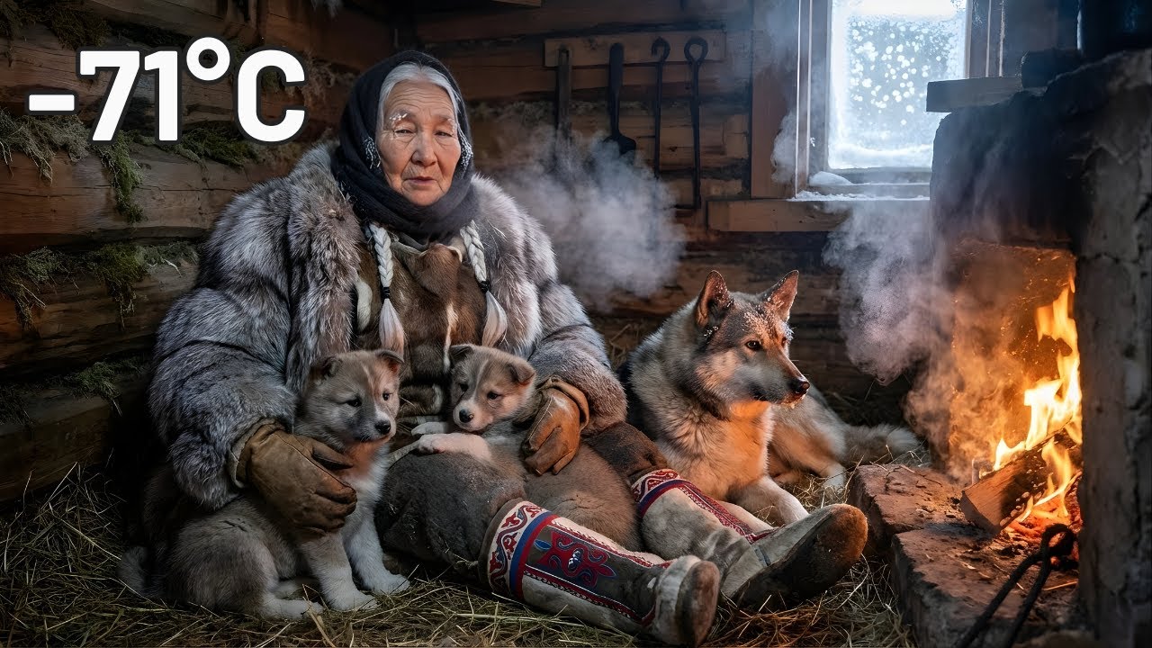 A dog gave birth at −71°C in a snowstorm… and this woman refused to leave her  🐶❄️