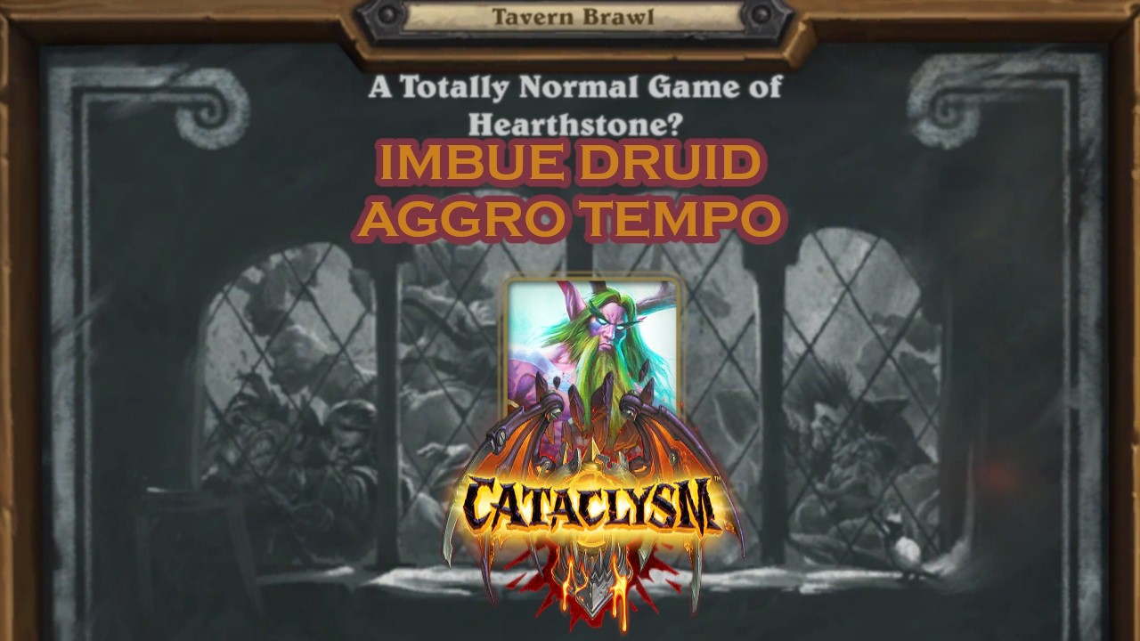 A Totally Normal Game of Hearthstone Tavern Brawl - Aggro Tempo Imbue Druid