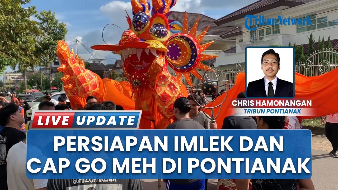 Toleransi Pontianak Lewat Perayaan Imlek dan Cap Go Meh, di Bawah Lampion serta Ketupat