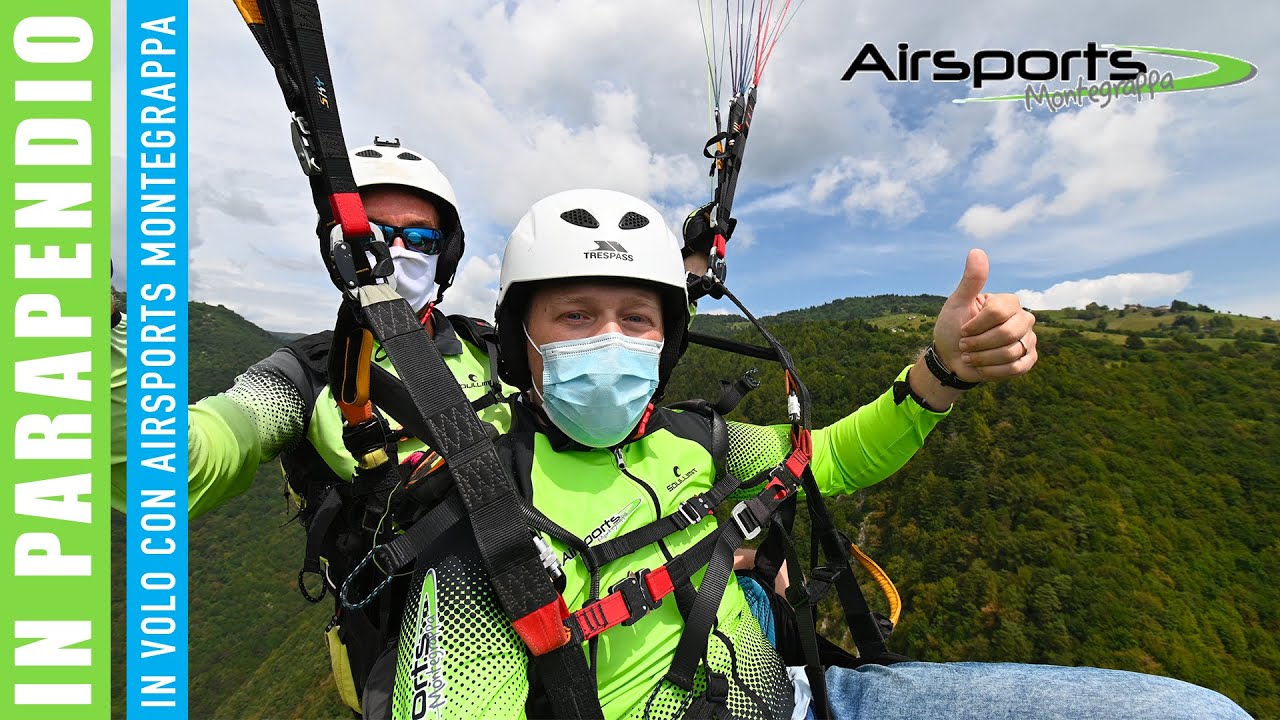 -Vivi il Veneto - 🪂Volo In PARAPENDIO! a Borso del Grappa con AIRSPORTS MONTE GRAPPA! 