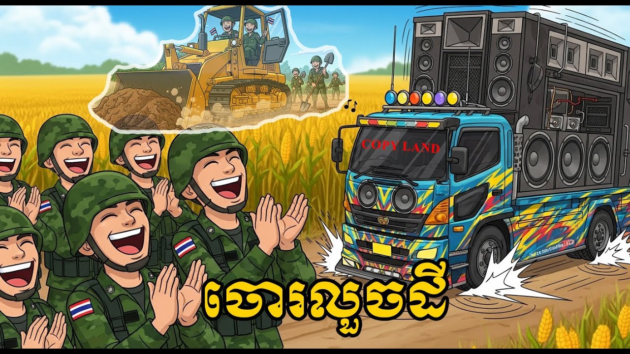 ទាហានថៃ ឈូសដីរាវមីនក្នុងទឹកដីកម្ពុជា