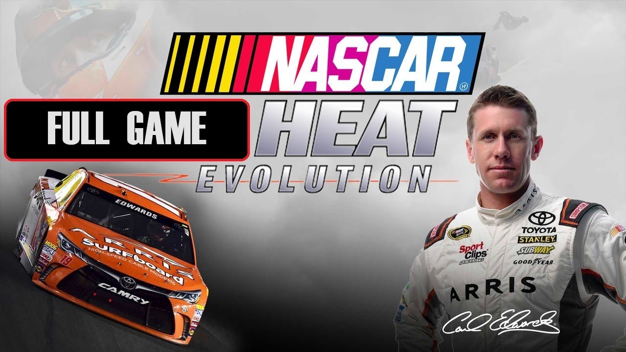 NASCAR Heat Evolution [Full Game | No Commentary] PS4