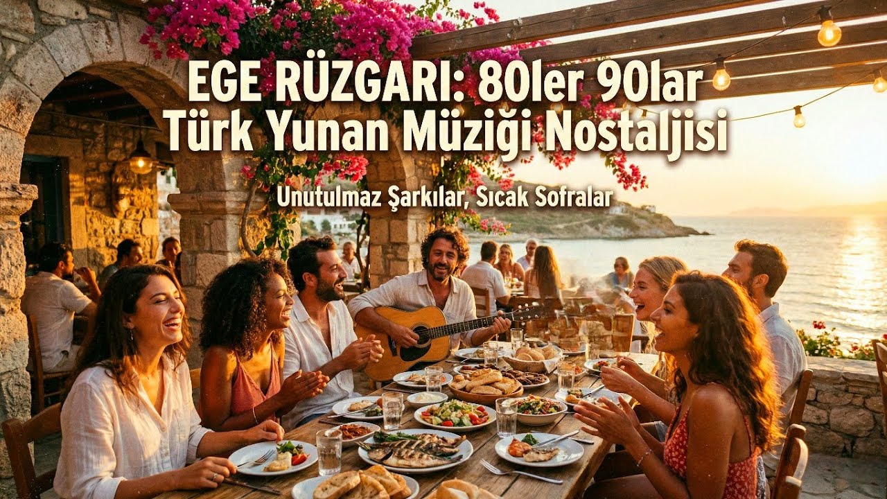 EGE RÜZGARI: 80’ler 90’lar Türk-Yunan Müziği Nostaljisi | Nostaljik Greek-Turkish Duets (Full Album)