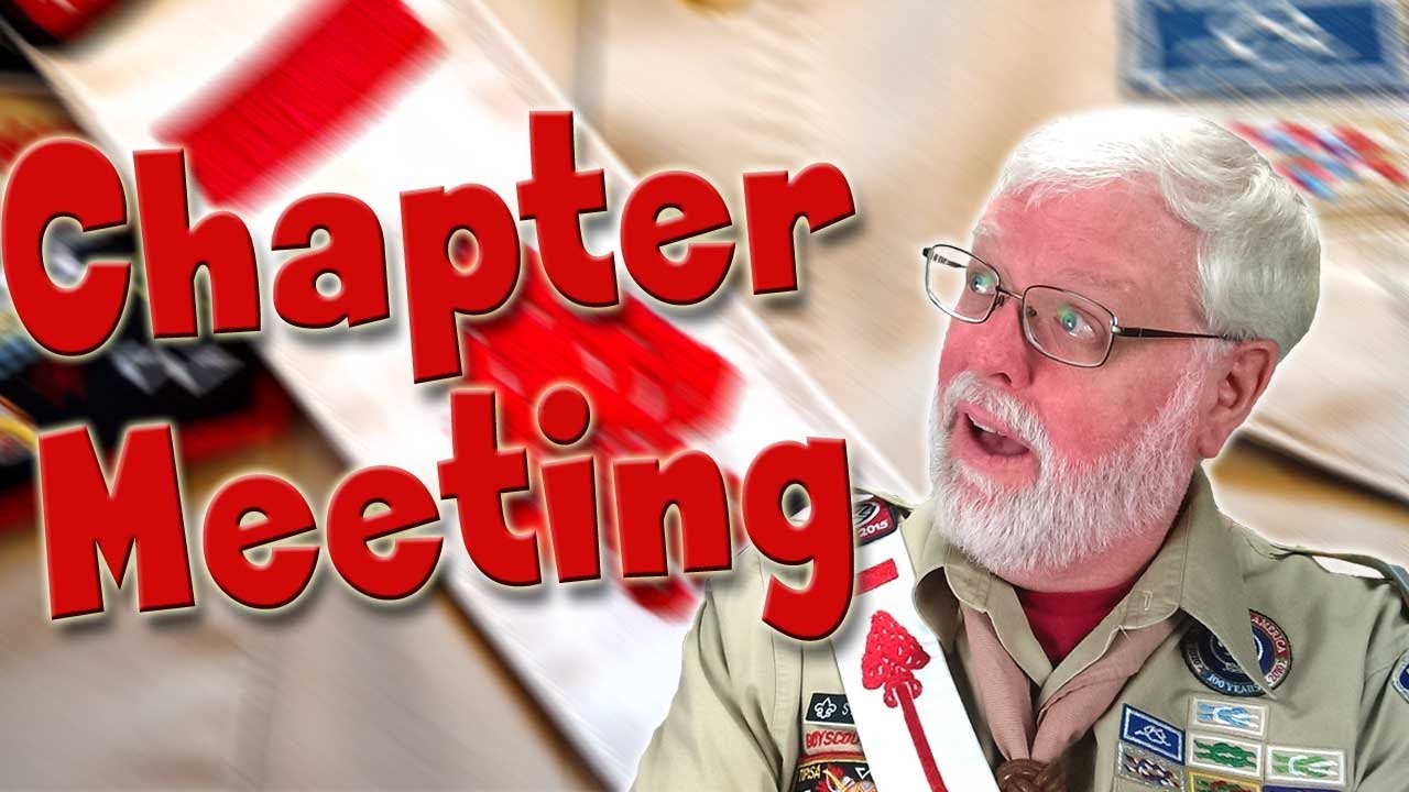 Increasing Order of the Arrow Participation - Chapter Meeting