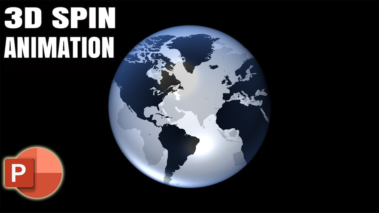 How to Create a Realistic 3D Spinning Globe Animation Effect in PowerPoint