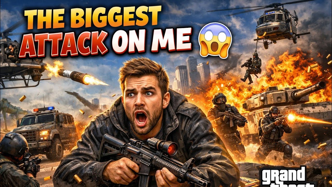 THE BIGGEST ATTACK ON ME 😱 | GTA 5 GAMEPLAY #39