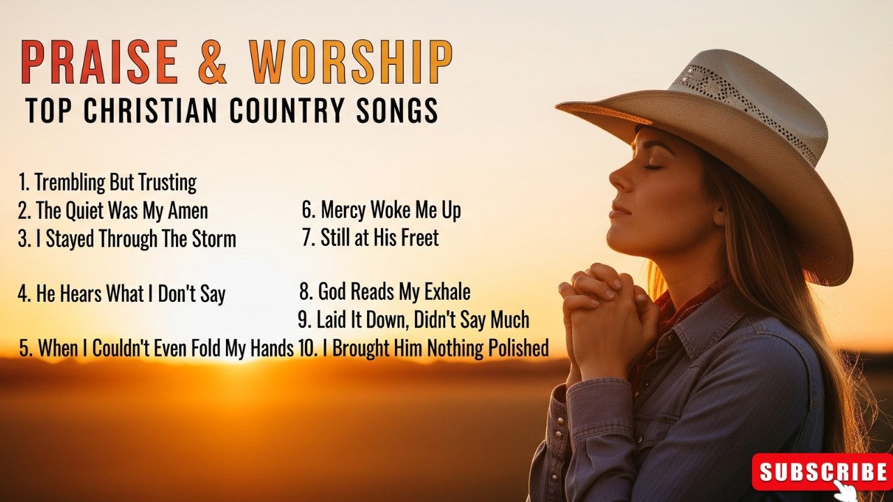 Cowboy Praise and Worship 💛 Vol. 5 | Relaxing Christian Country Songs