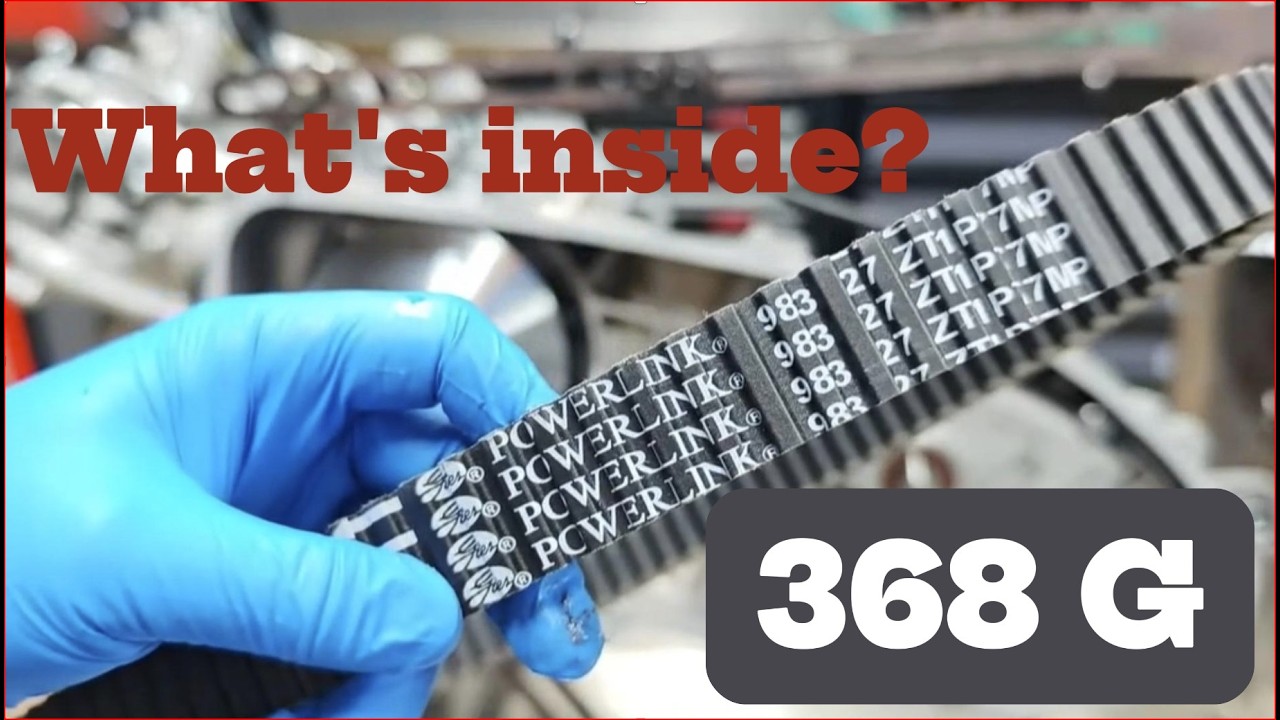 368G ENGINE DISASSEMBLY