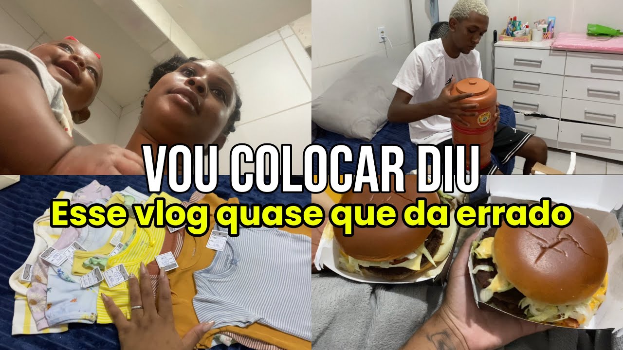 VLOG VOU COLOCAR DIU/ ANTONELLA VAI PARA CRECHE + comprinhas para a bebê #vlog