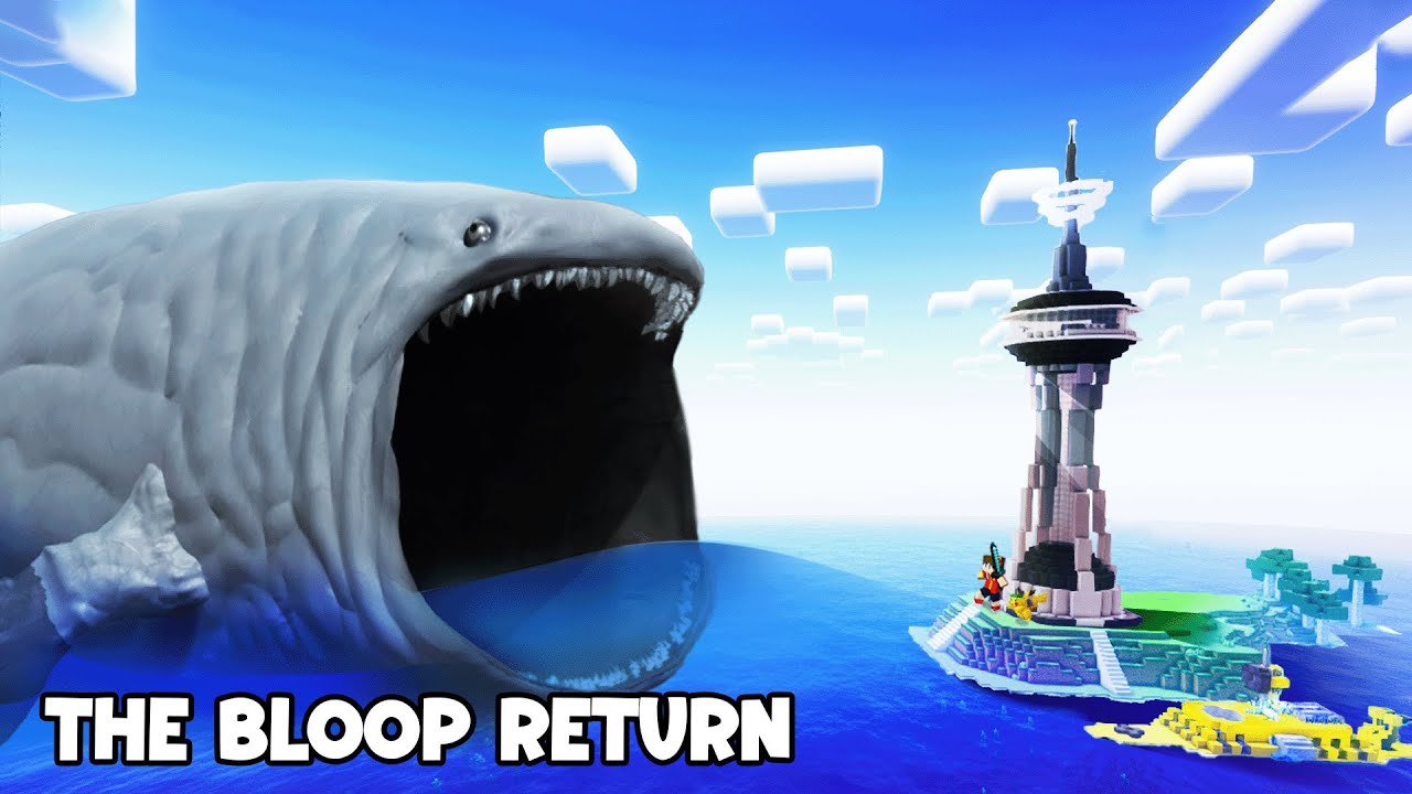 SURVIVING FROM THE BLOOP RETURN in Minecraft - Gameplay - Coffin meme