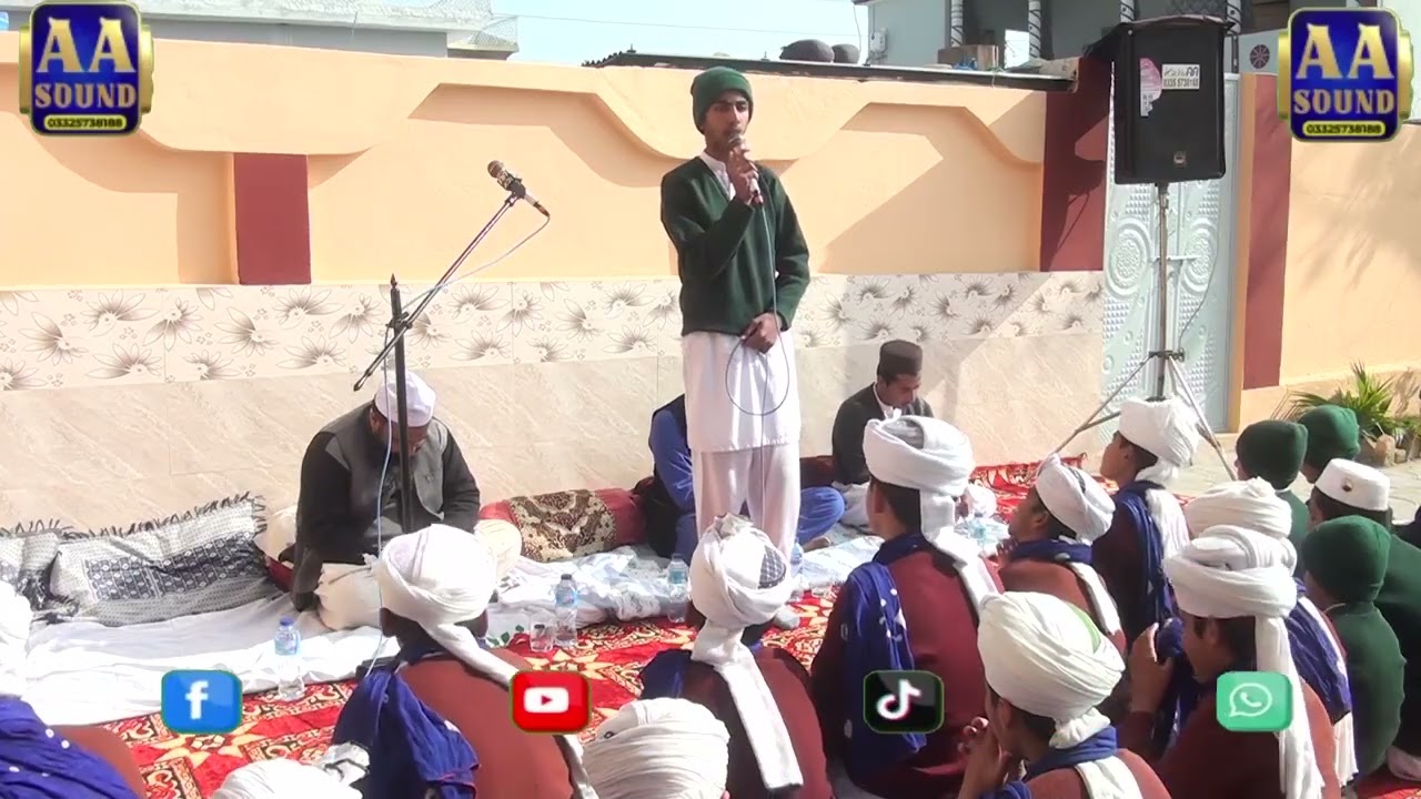 محفل نعت بسلسلہ سالانہ ختم پاک چوہدری مہربان بمقام منوں منگور مسہ کسوال مورخہ 26_1_18