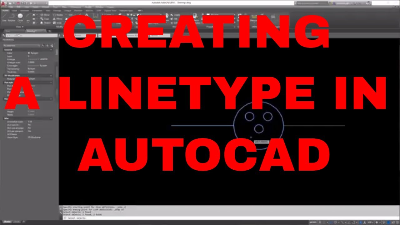Creating a Linetype in AutoCAD
