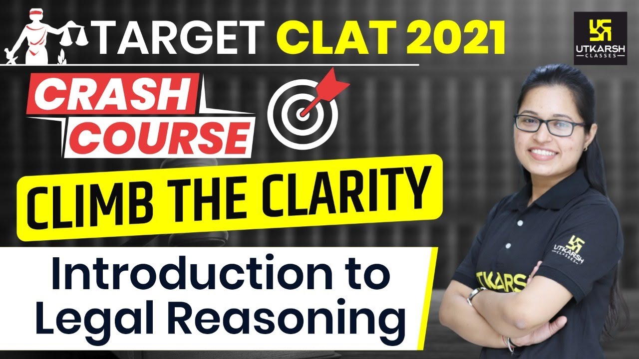 CLAT 2021 | Crash Course | Introduction To Legal Reasoning By Shivani Ma'am