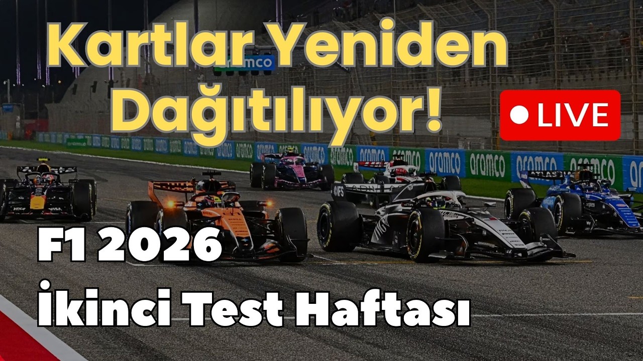 F1 2026 11 Günlük Test Sonu Kartlar Yeniden Dağıtılıyor! F1 2026 Test Sıralaması! EN HIZLI KİM?