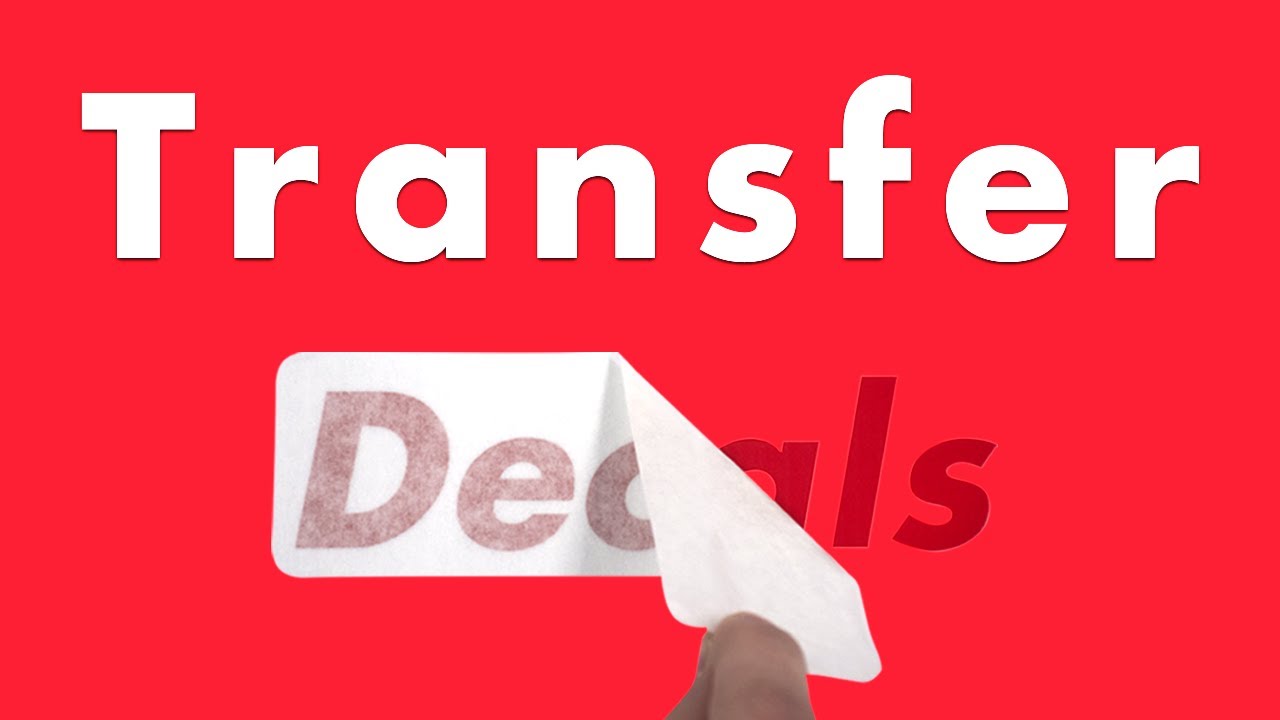 Custom Transfer Decals - How to Order Transfer Decals