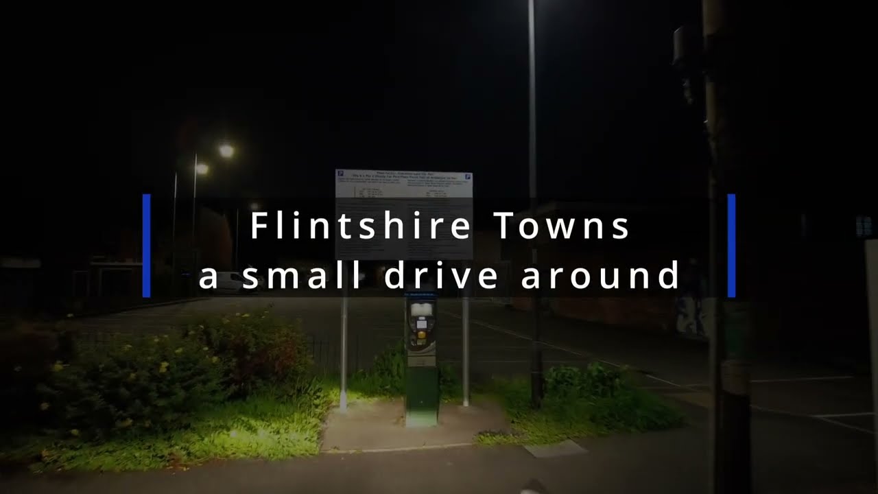 NE Flintshire night drive August 2023