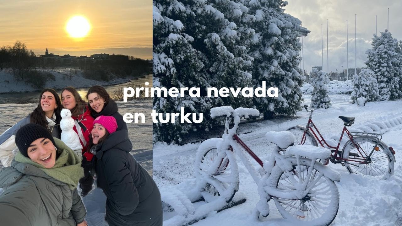 erasmus diaries 008 | por fin nos nieva en finlandia