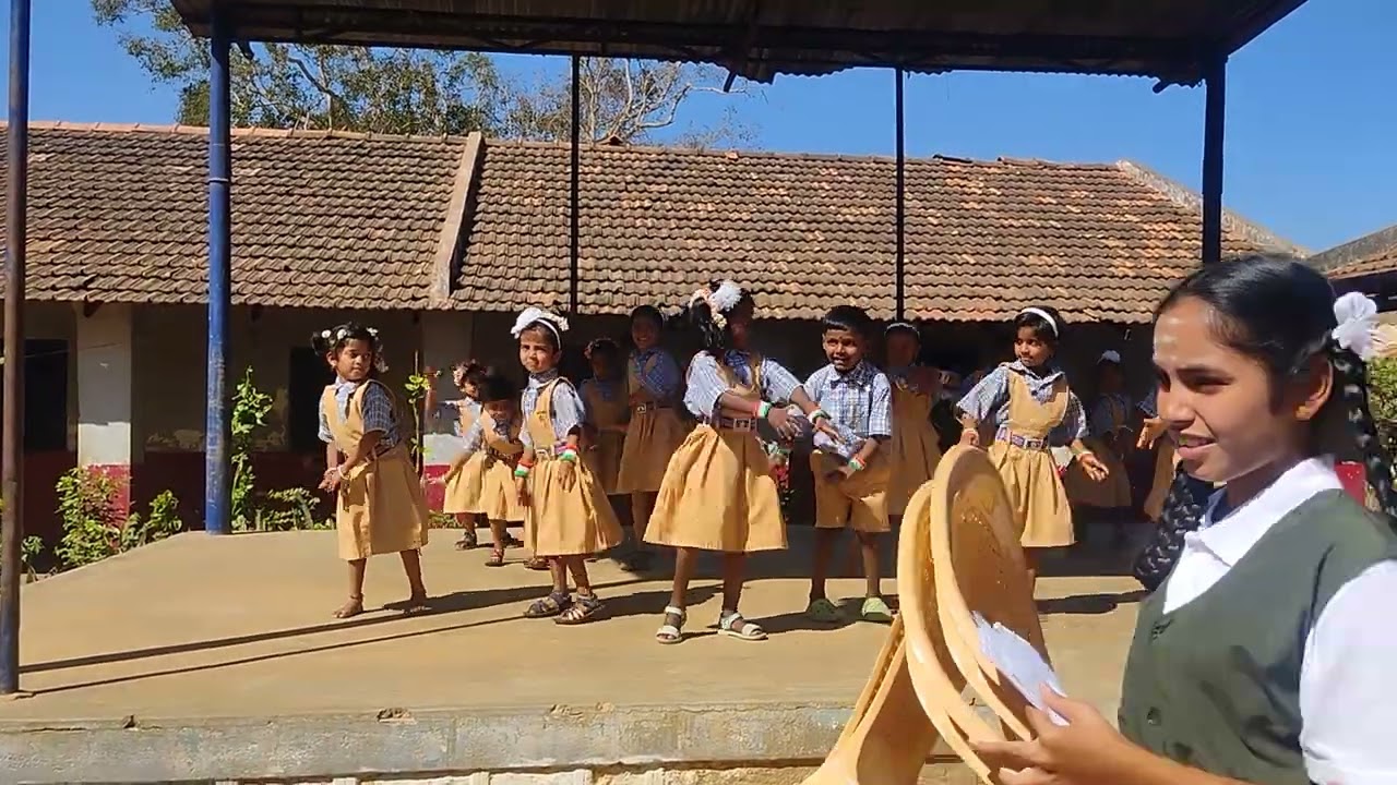2026 republic Day dance in my village school children's