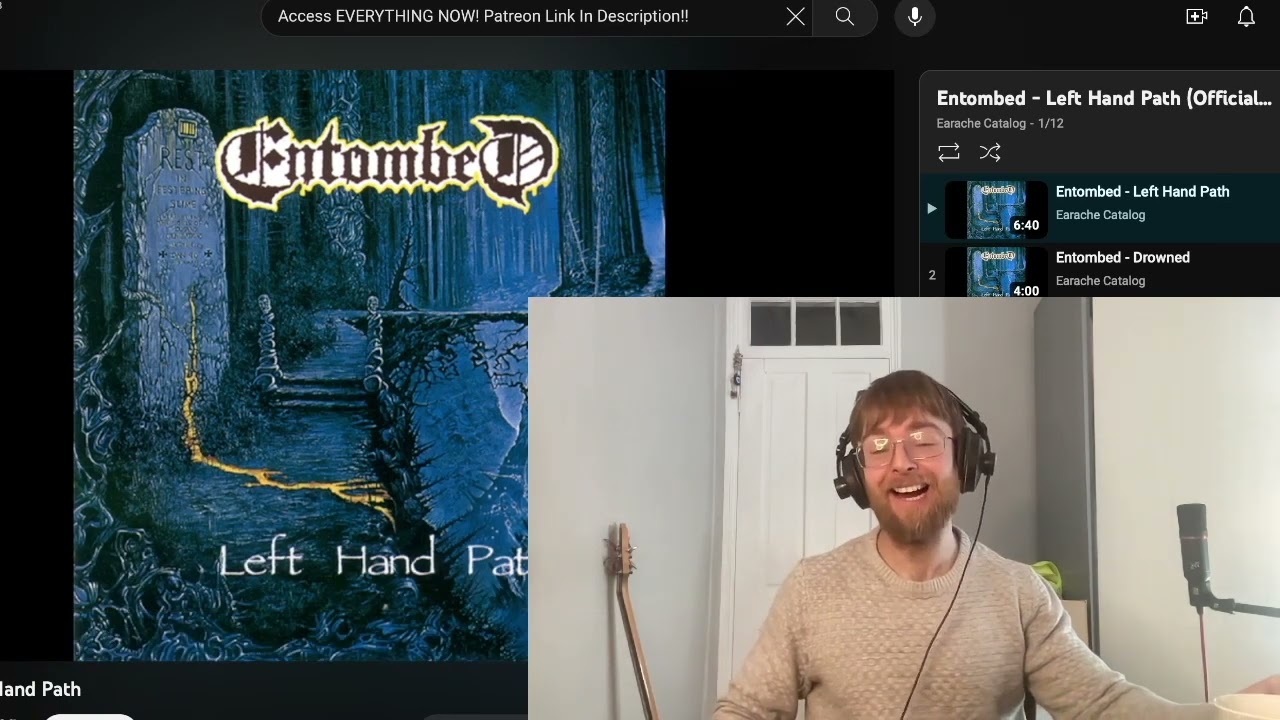 Entombed - Left Hand Path Reaction & First Time Listen