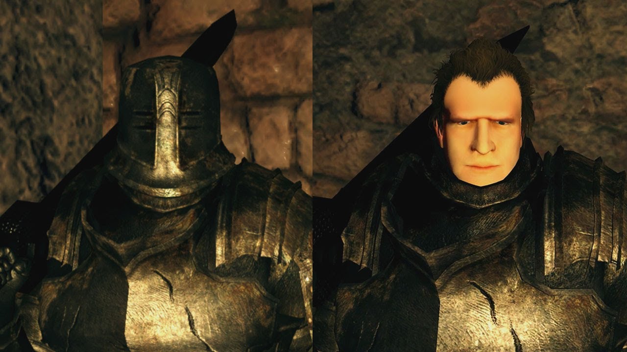 Dark Souls NPC Faces Part 2 -  No Helmet Mod