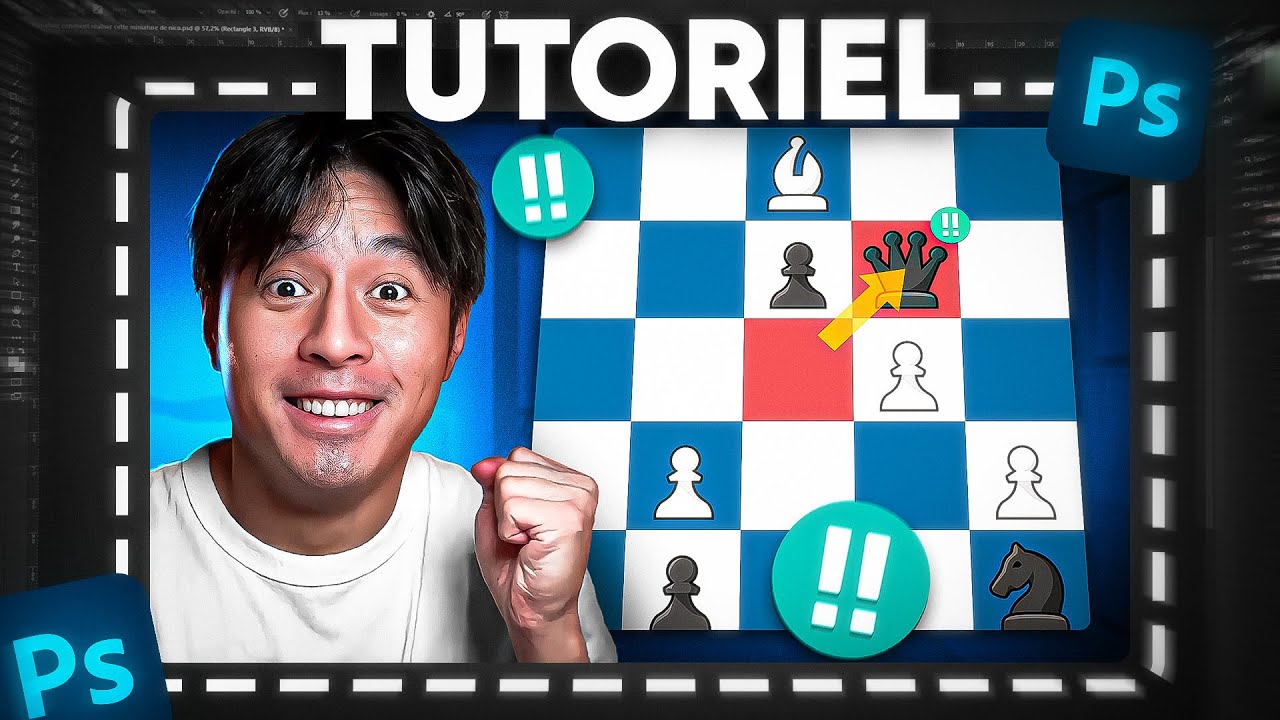 Comment j'ai réalisé cette miniature pour Julien Song en 19min55