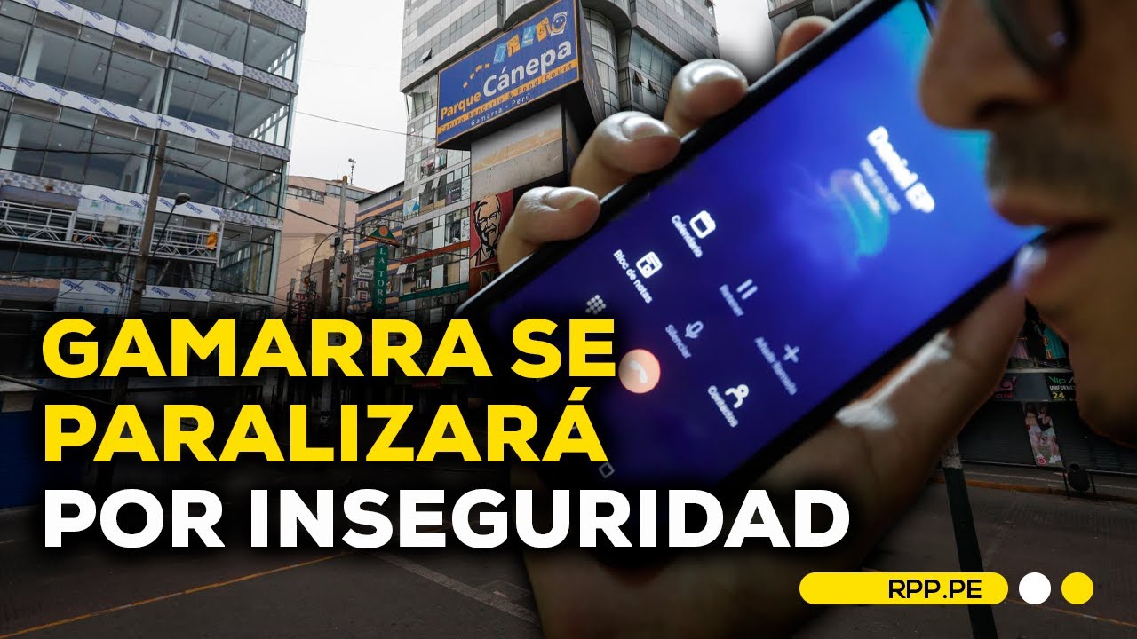 Empresarios de Gamarra paralizarán actividades y exigen estado de emergencia #ADNRPP | ENTREVISTA