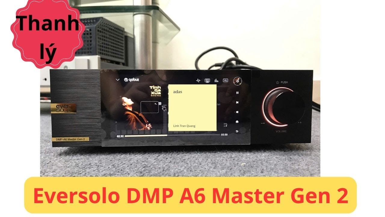 Thanh Lý - Eversolo DMP A6 Master Gen 2 - Bảo Hành 12 Tháng.