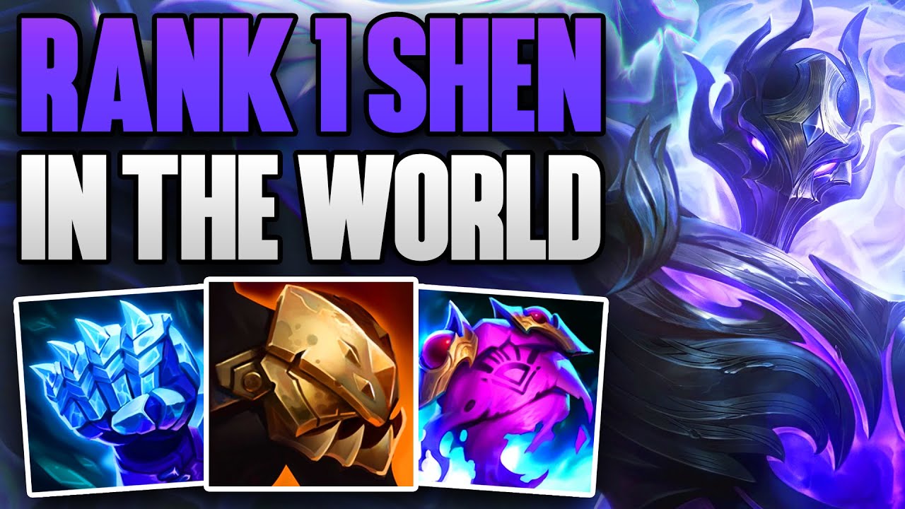 BEST SHEN IN THE WORLD AMAZING MID GAMEPLAY! | CHALLENGER SHEN MID | Patch 14.7 S14