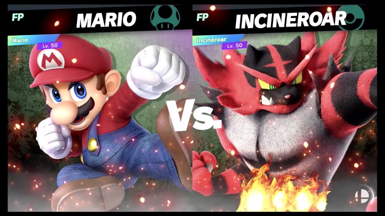 Super Smash Bros Ultimate Amiibo Fights – Request #17062 Mario vs Incineroar