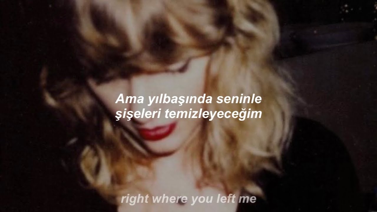 Taylor Swift - New Year's Day // Türkçe Çeviri