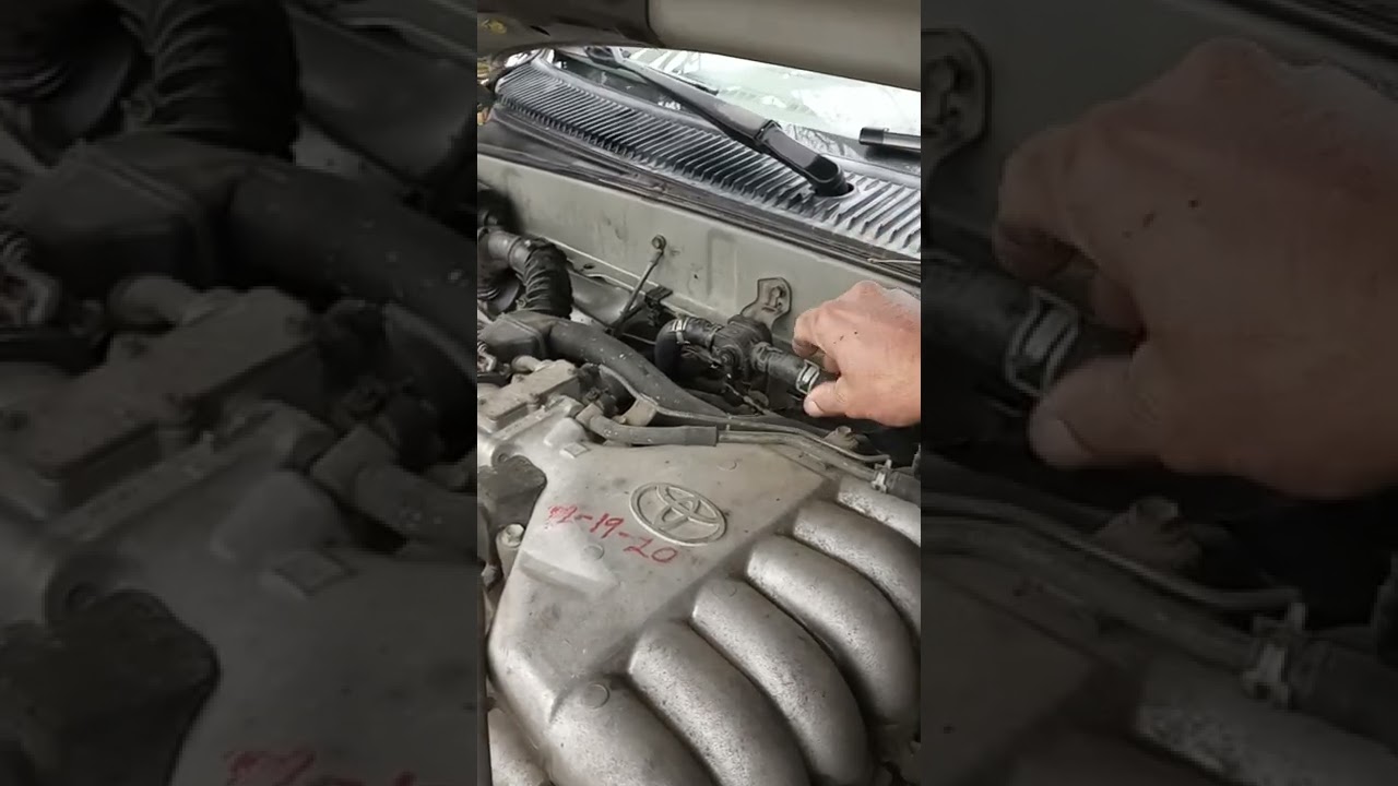 troubleshooting no heat, 2001 toyota 4runner.