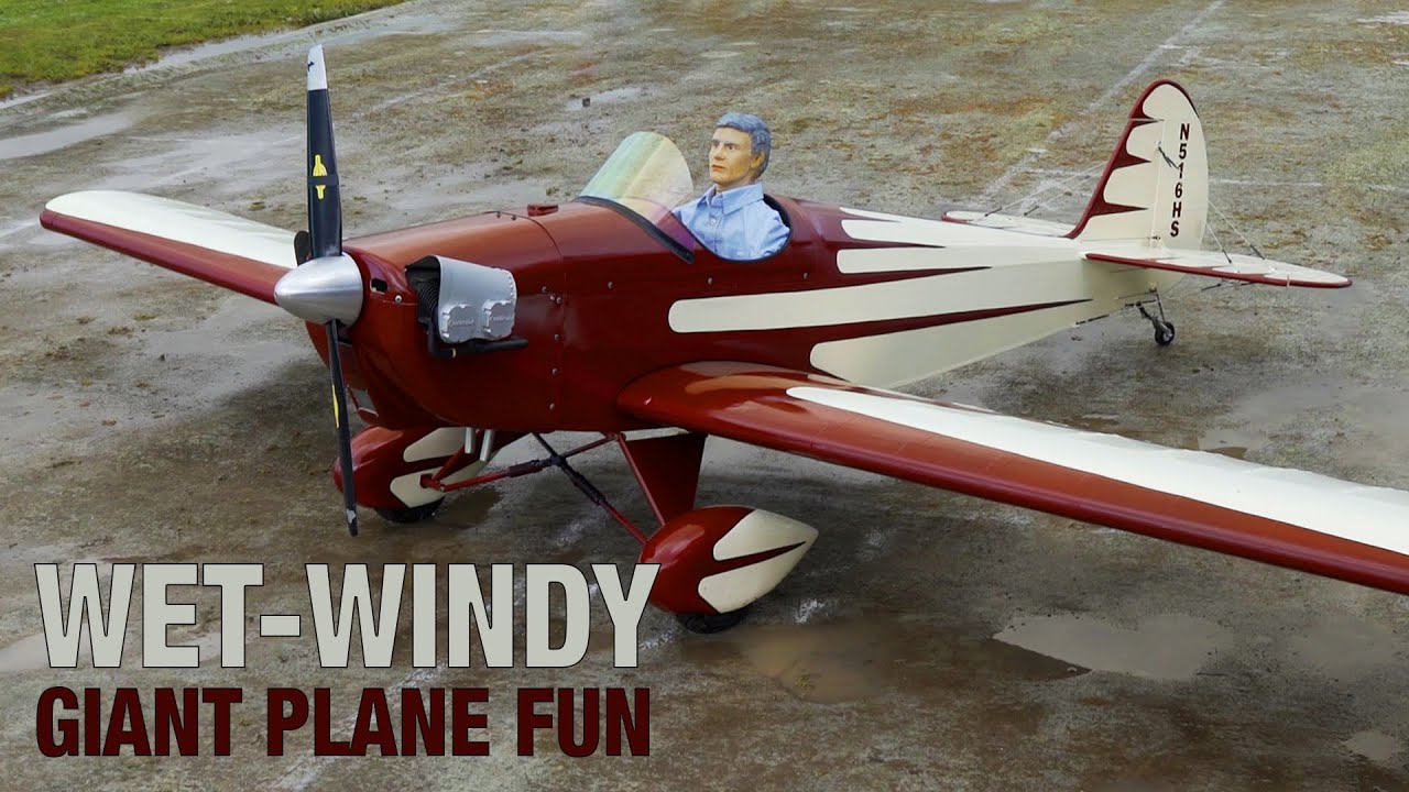 Giant RC Planes - Wind, Rain, Smiles!