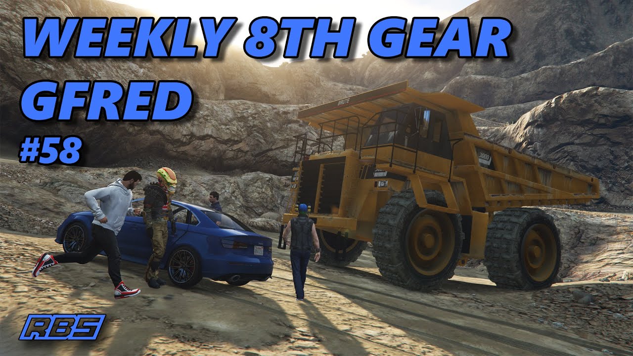 Catastrophic Teamfred! - Weekly 8th Gear Gfred #58 (+ 4 Player Teamfred & Meme Races!) GTA 5