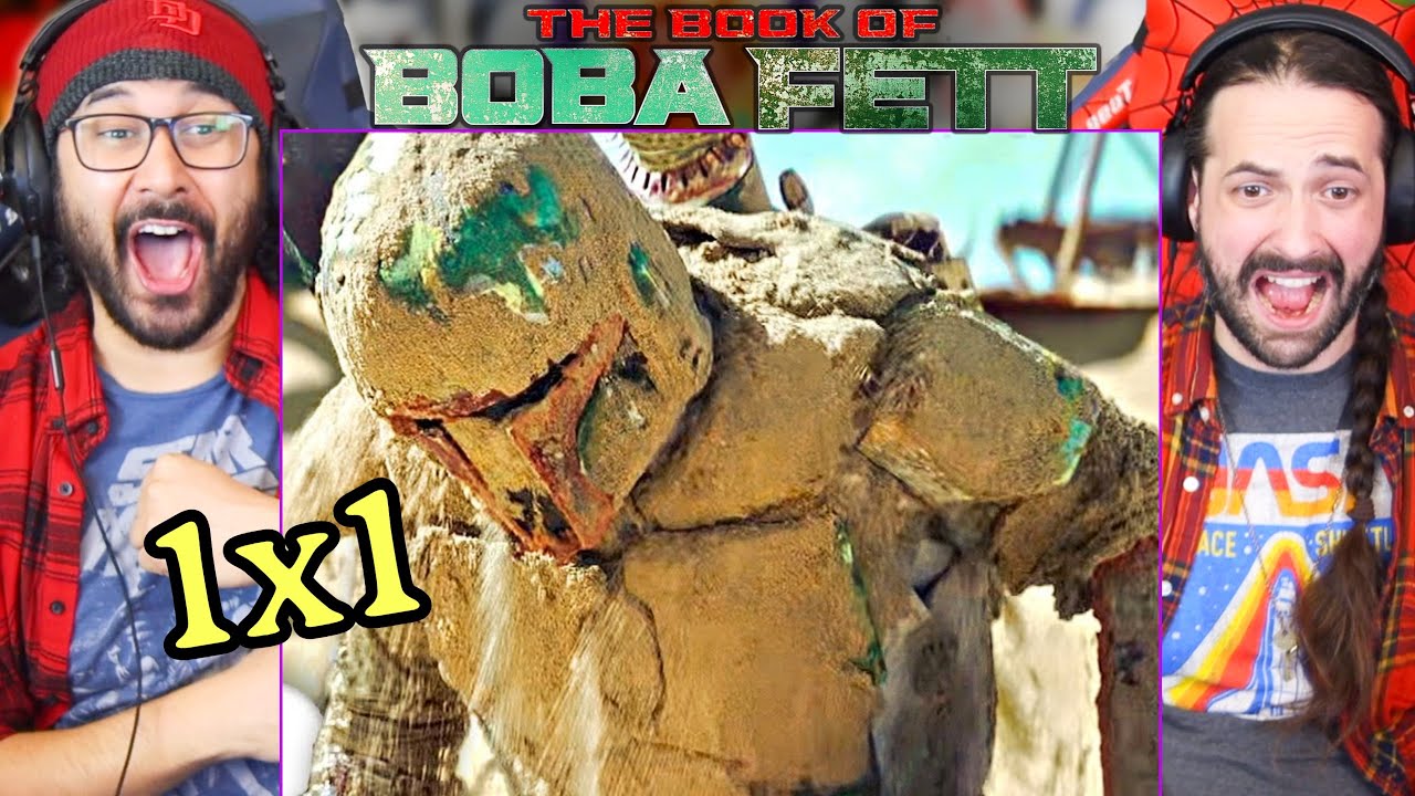 THE BOOK OF BOBA FETT 1x1 REACTION!! Chapter 1 