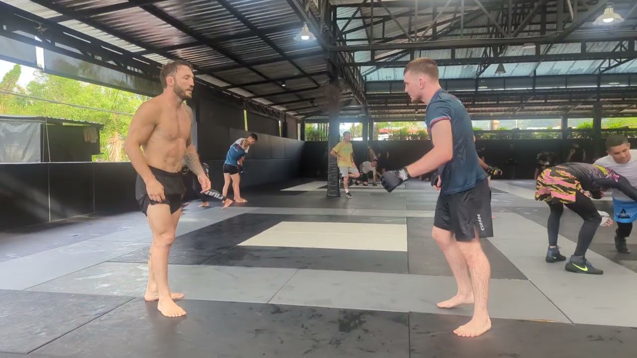 Thailand - Phuket - MMA class at Bangtao Muay Thai