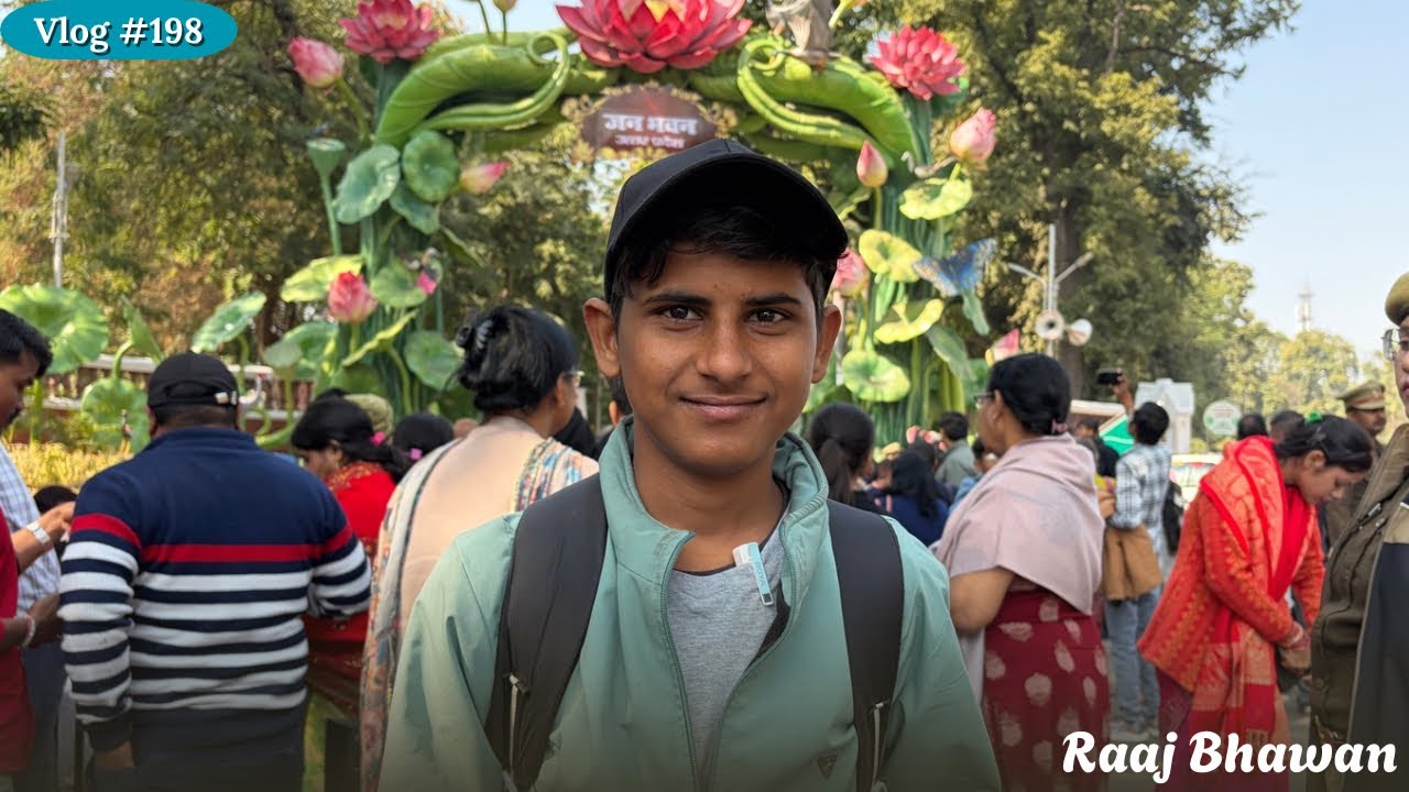Raj Bhavan Lucknow Experience with Beautiful Flower and Vegetable Exhibition 