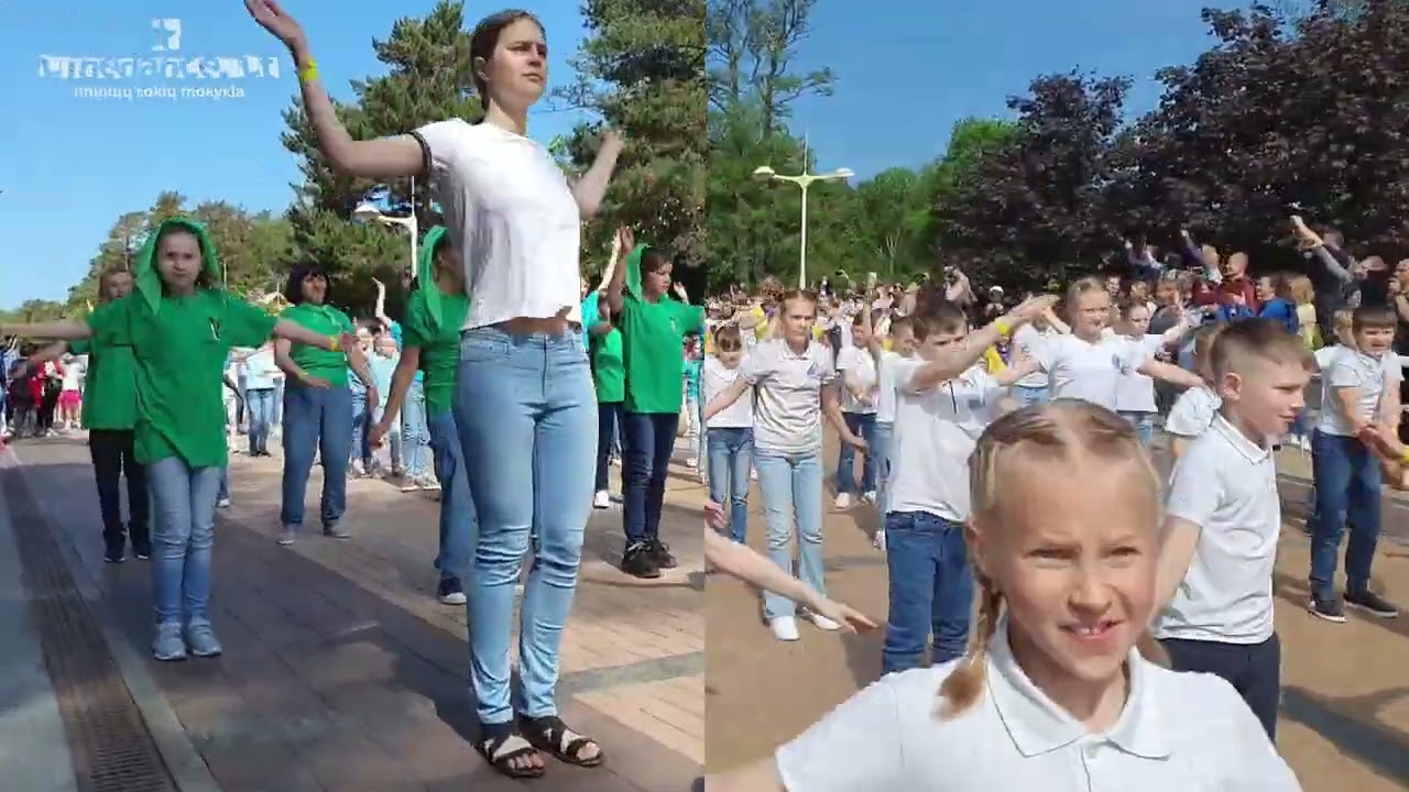 Vaikų linijinių šokių fesivalis Hakuna Matata 2023