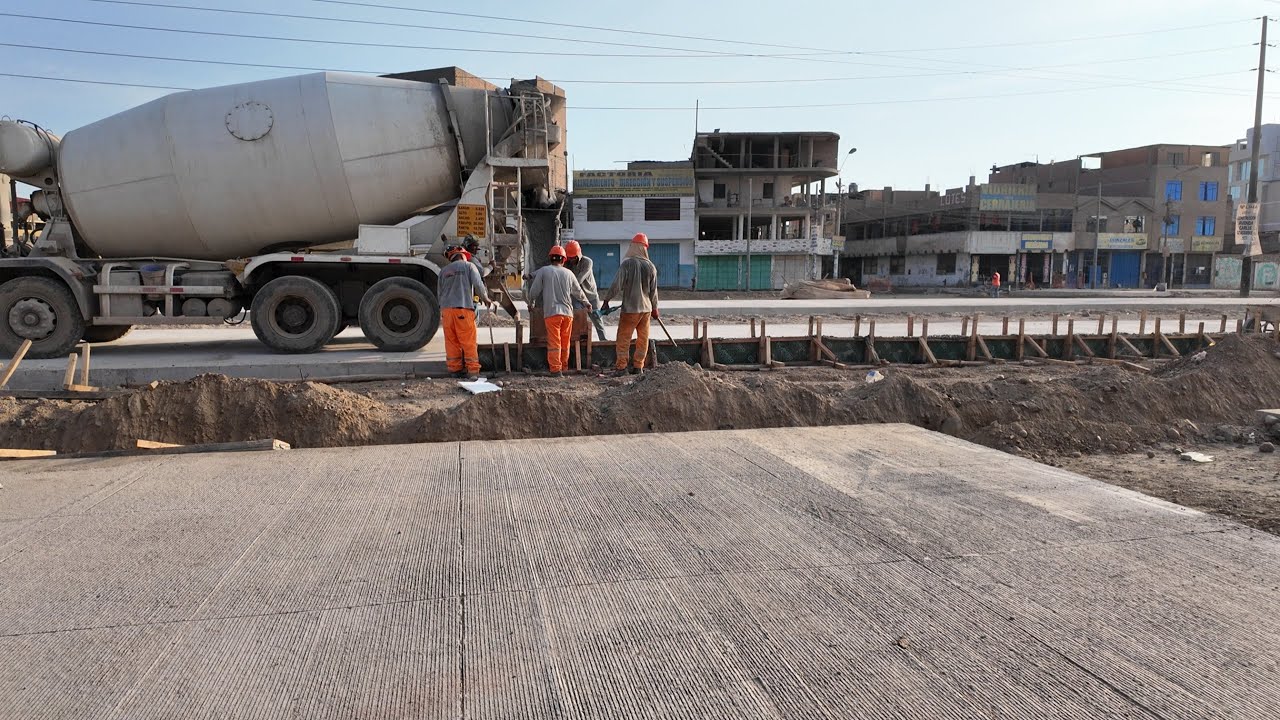 AV. IZAGUIRRE avanze de OBRAS al 60% en SMP