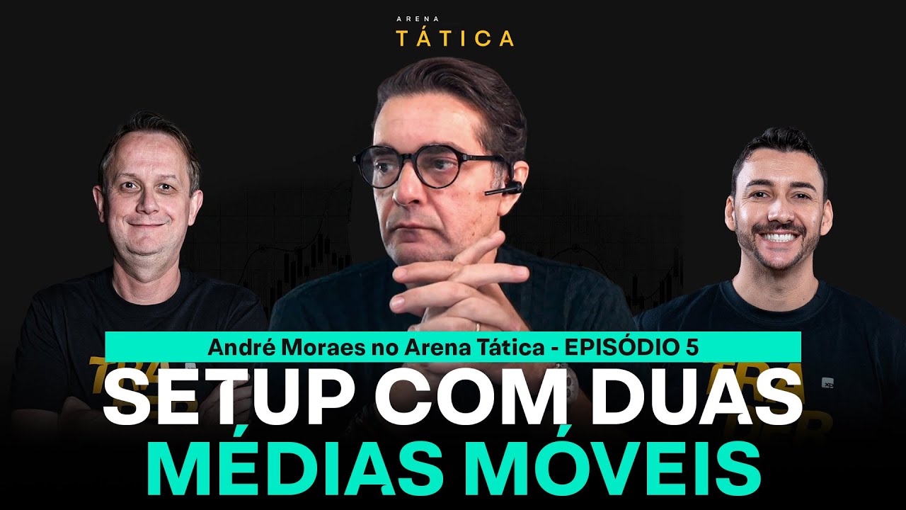 SETUP com duas médias móveis | Arenta Tática com André Moraes EP.5