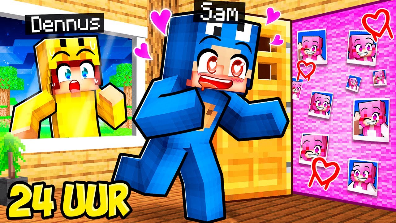 24 UUR Mijn BESTE VRIEND BESPIONEREN! (Minecraft)